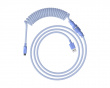 USB-C Coiled Cable - Light Purple