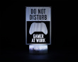 3D Night Light - Do Not Disturb, Gamer at Work