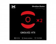 Obsidian Mouse Skates for G-Wolves HTX 4K/HTX ACE