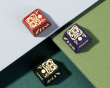 Dharma Zinc Alloy Artisan Keycap - Black