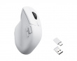 M6 4K Ergonomic Wireless Mouse - White