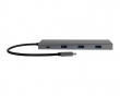 USB-C Docking Station with 12 Ports - Grey