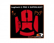 PXP Grips for Logitech G Pro X Superlight 2 - Red