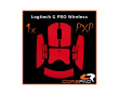 PXP Grips for Logitech G PRO Wireless - Red