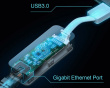 UE300 Ethernet Network Adapter, USB-A 3.0 to RJ45