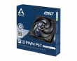 P12 PWM PST 120mm Fan - Black