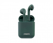 T100 TWS Stereo In-Ear Headphones - Matte Green