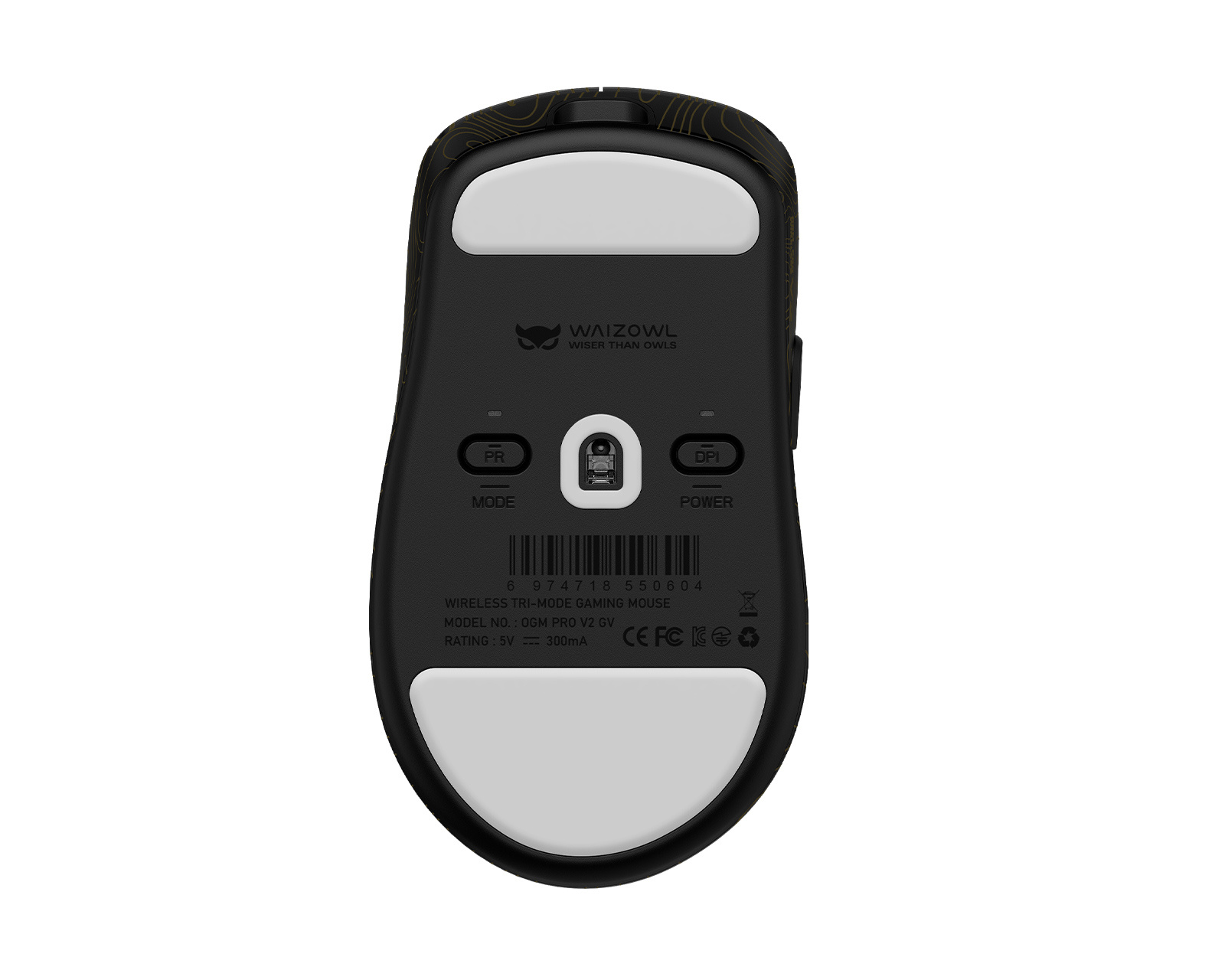 Waizowl OGM Pro V2 Gaming Mouse - Thumbnail 5