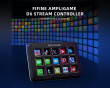 AMPLIGAME D6 Stream Controller - Streaming Deck - Schwarz