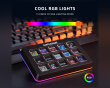 AMPLIGAME D6 Stream Controller - Streaming Deck - Schwarz