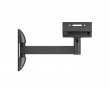 Adjustable Wall Mount Speaker Pair - Black