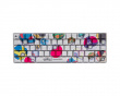 Pokémon Base 65 Hotswap Gaming Keyboard - ANSI - Poké Ball Sticker [White Flame]