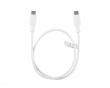 60W USB-C to USB-C Charging Cable - White - 0.5 m