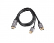 HDMI to DisplayPort Cable 4K Black - 1m