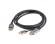 HDMI to DisplayPort Cable 4K Black - 1.8m