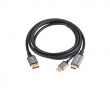 HDMI to DisplayPort Cable 4K Black - 1.8m