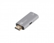 HDMI to DisplayPort Adapter 4K - Silver