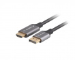 DisplayPort to HDMI Cable 4K Black - 1m