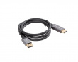 DisplayPort to HDMI Cable 4K Black - 1m