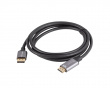 DisplayPort to HDMI Cable 4K Black - 1.8m