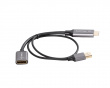 HDMI to DisplayPort Adapter 4K Black - 0.2m