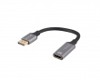 DisplayPort to HDMI Adapter 8K Black - 0.2m