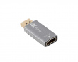 DisplayPort to HDMI Adapter 4K - Silver