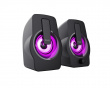 Gemi RGB 2.0 Speaker Set - Black