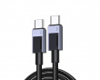 Fast Charging USB-C to USB-C PD 100W Cable 3m - Space Gray