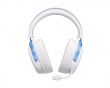 V9 Pro Wireless Headset - White/Blue