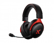 V9 Pro Wireless Headset - Black/Red