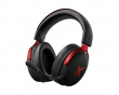 V9 Pro Wireless Headset - Black/Red