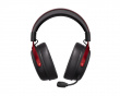 V9 Pro Wireless Headset - Black/Red