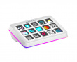 AMPLIGAME D6 Stream Controller - Streaming Deck - White