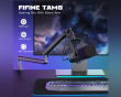 TAM8 Dynamic Gaming Microphone and Boom Arm - Black