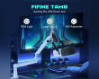 TAM8 Dynamic Gaming Microphone and Boom Arm - White