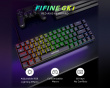 AmpliGame GK1 ANSI Keyboard - Black