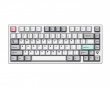 V75K Aluminum Wireless Keyboard ANSI [Anya Linear] - Silver