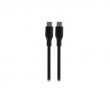 USB-C Charging Cable 60W Silicone - Black - 1,5m