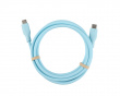 USB-C Charging Cable 60W Silicone - Turquoise - 1,5m