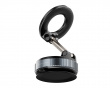 Vacuum Phone Holder with Magnetic Ring - Black