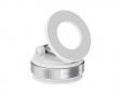 Vacuum Phone Holder with Magnetic Ring - White