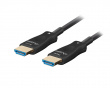 HDMI 2.1 Cable Optical Black 8k - 48Gbps - 10m