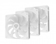 Oxal 120 ARGB 3-Pack - 120mm Fan - White