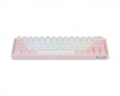 Xpunk 63 Magnetic 60% ANSI Gaming Keyboard - Pink/White