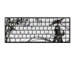 YING75 HE Forged Carbon Fiber Keyboard - White [Gateron Nightfall]