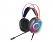 DH230 Semi-transparant RGB Gaming Headset - Black