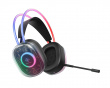 DH230 Semi-transparant RGB Gaming Headset - Black