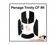 Soft Grips for Pwnage Trinity CF 8K - Black