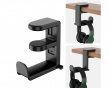 Holder for Headset & Headphones - Black